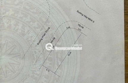 Đất 3 Lô liền kề 2 MT đường Phan Thị Nể & Hòa Minh 30